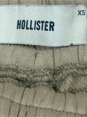 Hollister Ultra High-Rise Jogger Sweatpants Women’s SZ XS Beige thumbnail 5