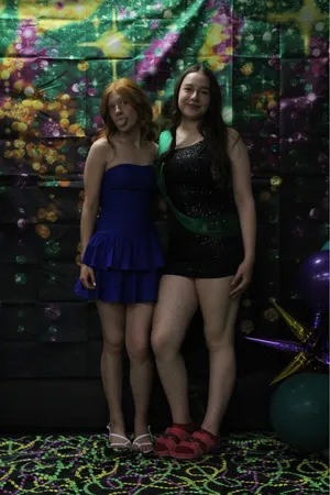 Windsor blue hoco/prom dress thumbnail 3
