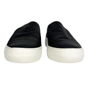 Vince‎ Camuto Kanesya Black Perforated Leather Platform Slip On Sneakers Size 7 thumbnail 5