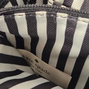 Kate Spade Southport Avenue Natalie Black Pebbled Leather Clutch‎ Crossbody thumbnail 8