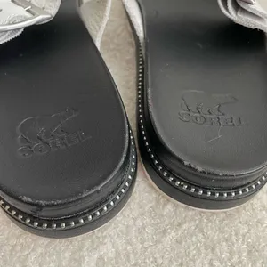 Sorel Roaming Buckle Slide Sandal White 8.5 thumbnail 5
