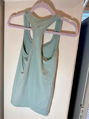 Lululemon blueish/green tank top! Size 2! thumbnail 2