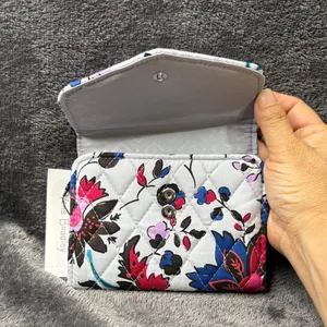 Vera Bradley Multicolor Floral Wallet NWT thumbnail 9