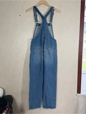 Levi’s Women’s Vintage Jeans Cotton Denim Overalls in Medium Wash XS thumbnail 6