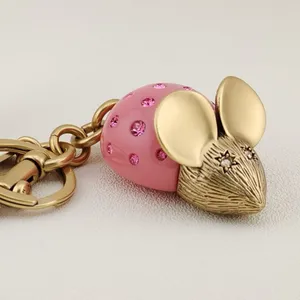 Coach Mouse Bag Charm Keychain thumbnail 4