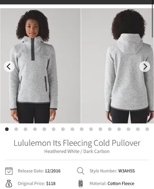 Lululemon It’s Fleecing Cold Pullover 4 women thumbnail 2