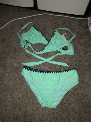 Modcloth Embroidered Bikini thumbnail 3