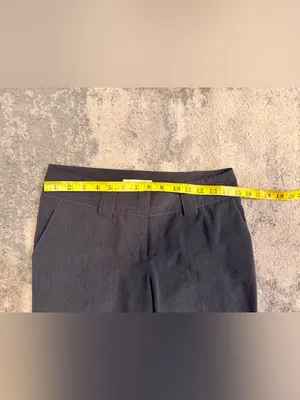 White House Black Market Gray Dress Capris thumbnail 4