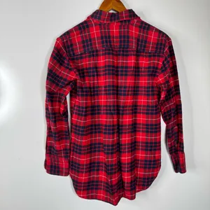 Madewell Plaid Flannel Button Down shirt‎ Size Xsmall thumbnail 3