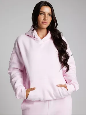 Comfrt Travel Essentials Hoodie Powder Pink thumbnail 4