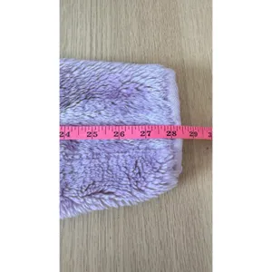 J.Crew Zip-Up Teddy Fleece Coat Jacket Purple Wisteria Cozy Scandi Soft Size S thumbnail 10