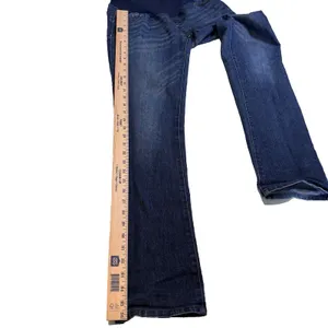 Indigo Blue Women's Maternity Jeans Dark Wash, Size Small, Sidestretch Pre-owned thumbnail 11