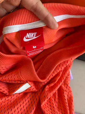 Nike Sportswear Mesh Orange Rush Coral Dress Size S thumbnail 2