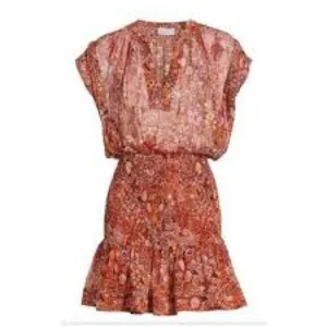 A.L.C.‎ Carly Silk Floral Mini Dress thumbnail 6
