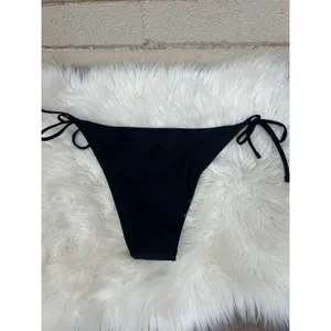 Aerie Black Bikini Bottoms size L NWT thumbnail 5