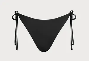 BERLOOK ECONYL® Black Tie Bikini Bottom ONLY 02 thumbnail 7