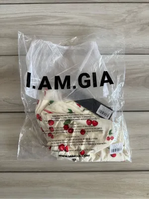 I AM GIA Cherry On Top Track Pant Off White Large NWT IN PACKAGE thumbnail 14