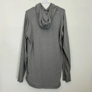 Lululemon Hoodie Gray Stretch EUC‎ thumbnail 4