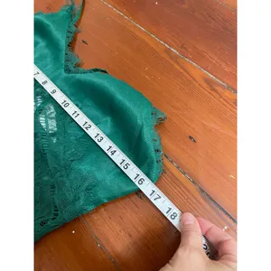 Anthropologie Bl^nk London Green Tropical Lace Maxi Slip Dress NWT S thumbnail 11