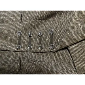 EUC Calvin Klein Brown Tweed double breasted Suit Jacket‎ Sz 6 thumbnail 4