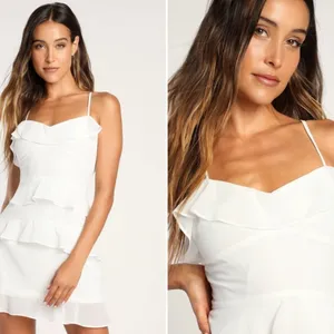 LULU's Sexy Bachelorette Engagement Bridal Shower Honeymoon Flirty Mini Dress thumbnail 5