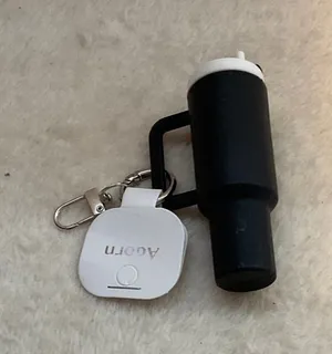 Black Drinking cup key fob thumbnail 1