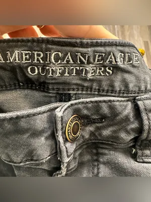 American Eagle Outfitters Hi-Rise Black Skinny Jeans Women’s 12 thumbnail 5