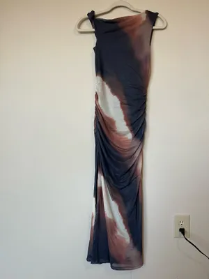 BronzeSnake Dress Purple thumbnail 2