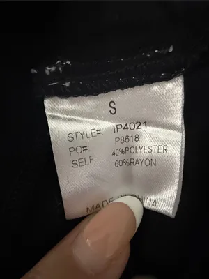 BiBi Black Ruffle Peplum Short thumbnail 6