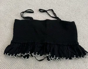 Aritzia Wilfred La Boheme Smocked Ruffle Tank thumbnail 4