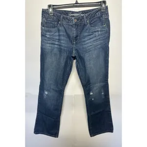 American Eagle Distressed Jeans Women’s Size 12 34x31.5 thumbnail 2