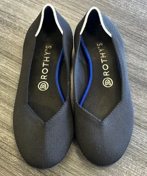 Rothy's Black Ballet flats. Size 8.5 thumbnail 1