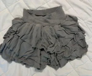 Sincerely Jules Green Ruffle Skirt thumbnail 1