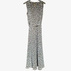 MSK‎ 90's Brown and White Dress Sz 6 thumbnail 4