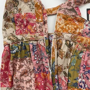 Tolani Large Devika Dress Rose Floral Jumper Midi Fit & Flare Sundress‎ Cottage thumbnail 6