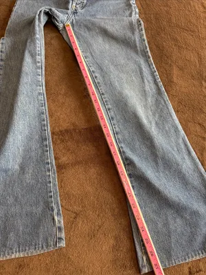Blue Asphalt Vintage Light Wash Flare Jeans - Wide Leg thumbnail 6