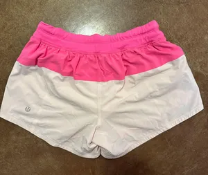 Lululemon RARE  PINK SHORTS thumbnail 3