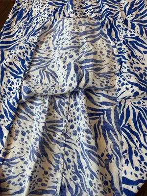 Sincerely Jules Blue and White Printed Maxi Dress Size XS - C26-036 thumbnail 5