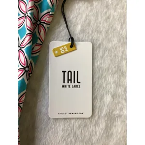 Tail White Label Womens Tulip Garden Sleeveless Golf Top Mandarin Funnel GJ8329‎ thumbnail 3