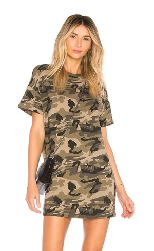 superdown Clara Camo Dress thumbnail 1