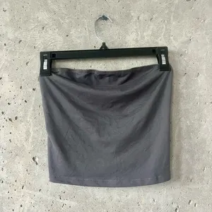 Grey tube top Gray thumbnail 1