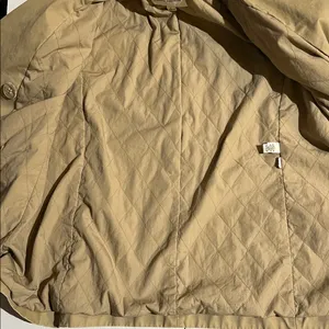 Banana Republic Women's Beige Pea Coat size L thumbnail 10