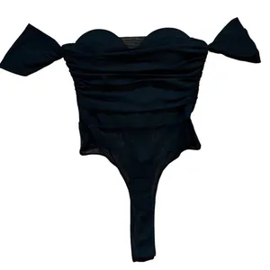 Windsor women’s black off-the-shoulder bodysuit‎ sz S thumbnail 8