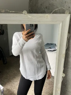 Aritzia TNA Alder Thermal White thumbnail 4