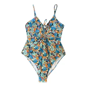 CUPSHE one piece floral swimsuit M thumbnail 4