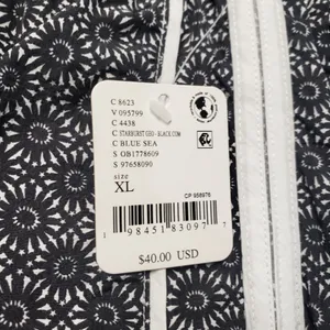 Free People Movement Varsity Blues Printed Shorts in Starburst Geo Black NWT thumbnail 7