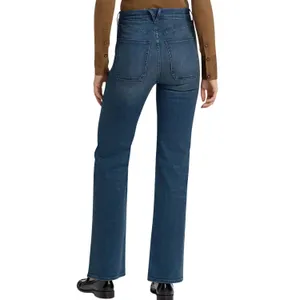 Veronica Beard Crosbie Loafer High Rise Wide Leg Jeans Size‎ 25 Northern Lights thumbnail 6