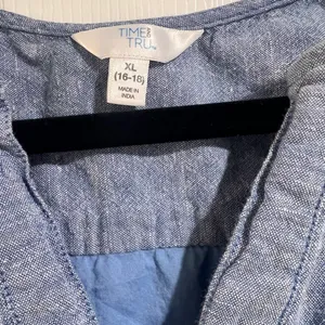 Time and Tru sleeveless chambray dress thumbnail 4
