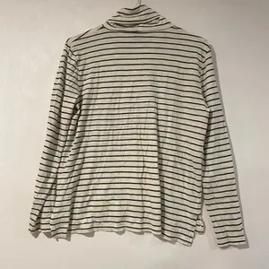 Madewell Striped Turtleneck Long Sleeve Top Size XL thumbnail 3