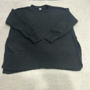 Aerie Grey Crewneck Sweater Size XXS thumbnail 1
